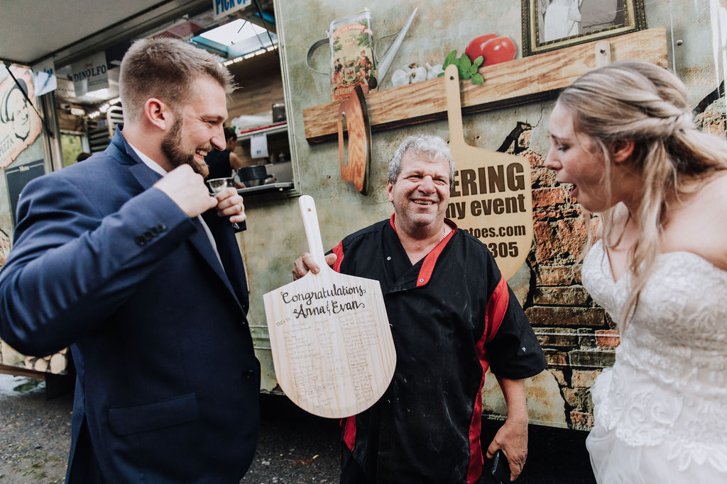 wedding catering services, tuscan wood fired pizza