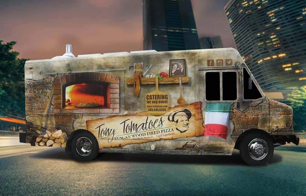 Tuscan Wood Fired Pizza Rochesters Best Food Trucks